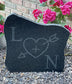 Personalized Initial Granite Yard Stone