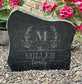 Personalized Family Name Granite Yard Stone